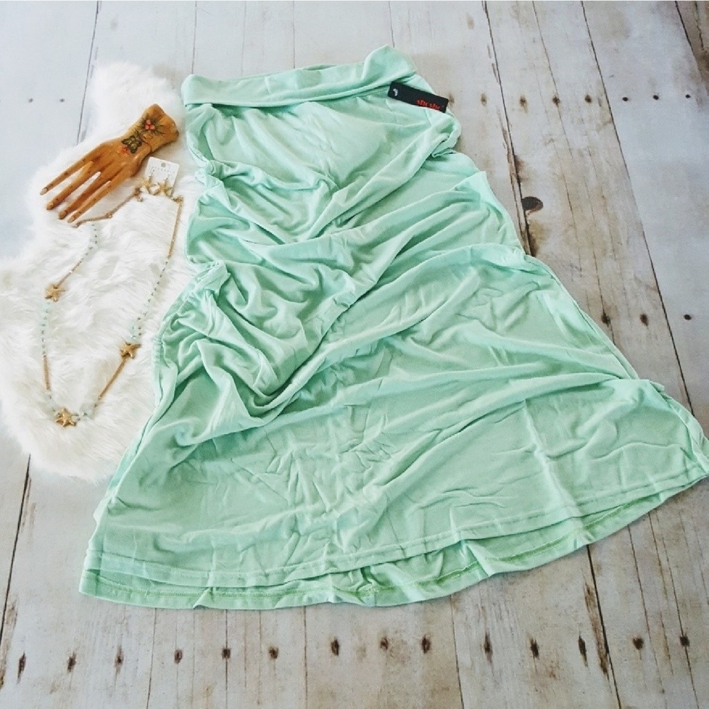 Mint Maxi Skirt